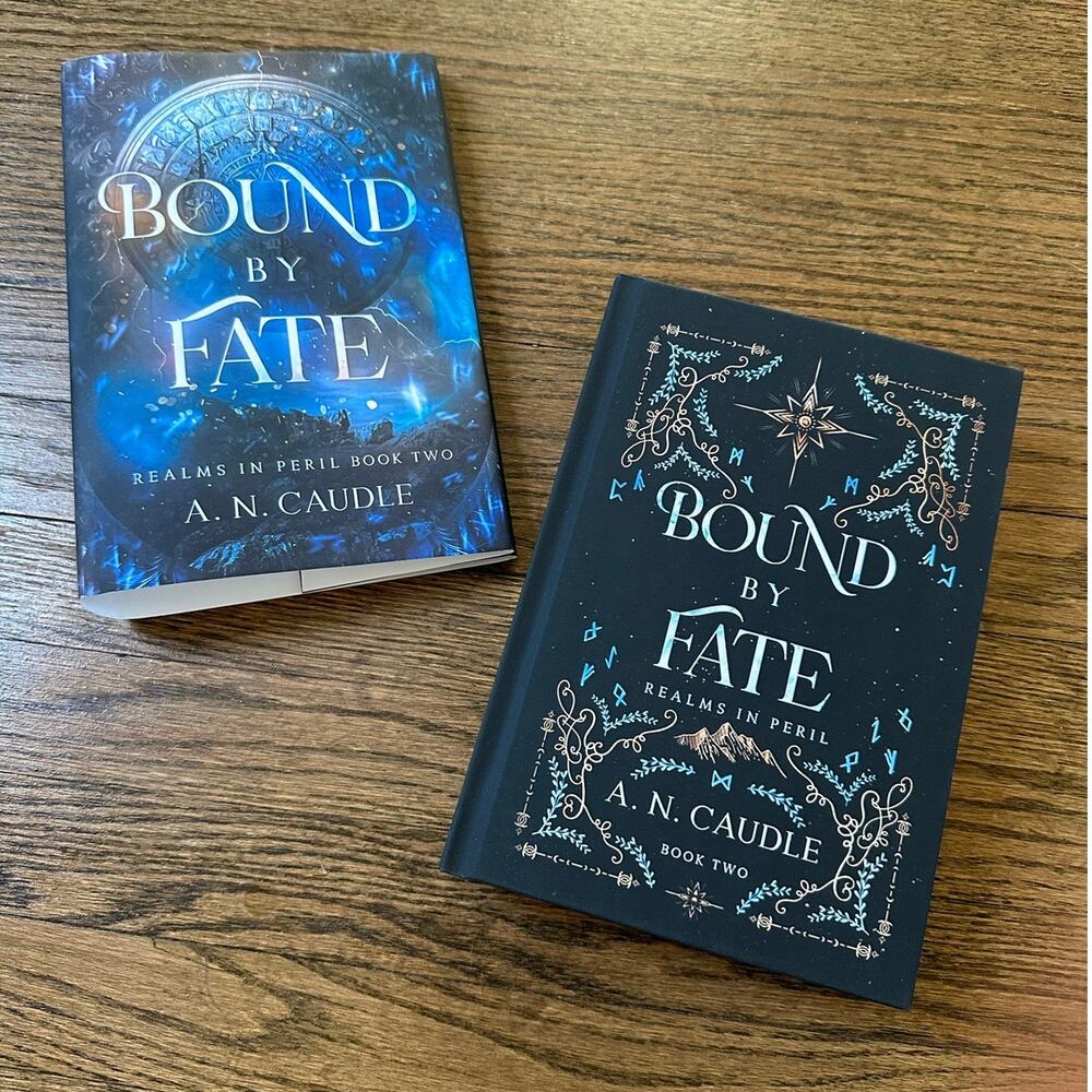 Bound By Fate By A.N Caudle Hardcover Oop